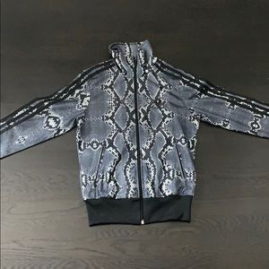 Women’s Adidas snakeskin track jacket